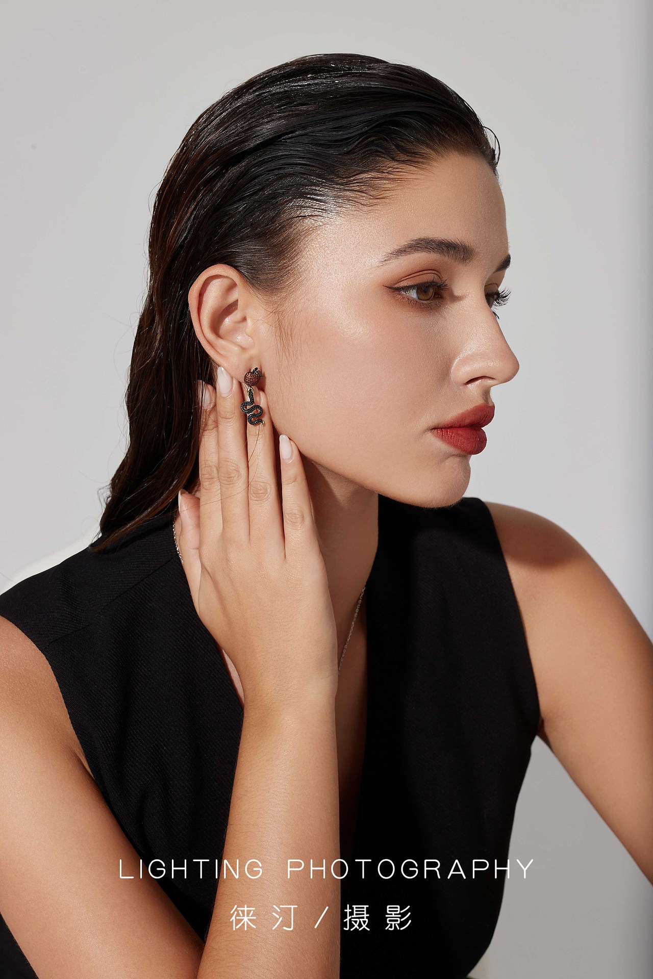 欧美风珠宝摄影/ins风亚马逊首饰