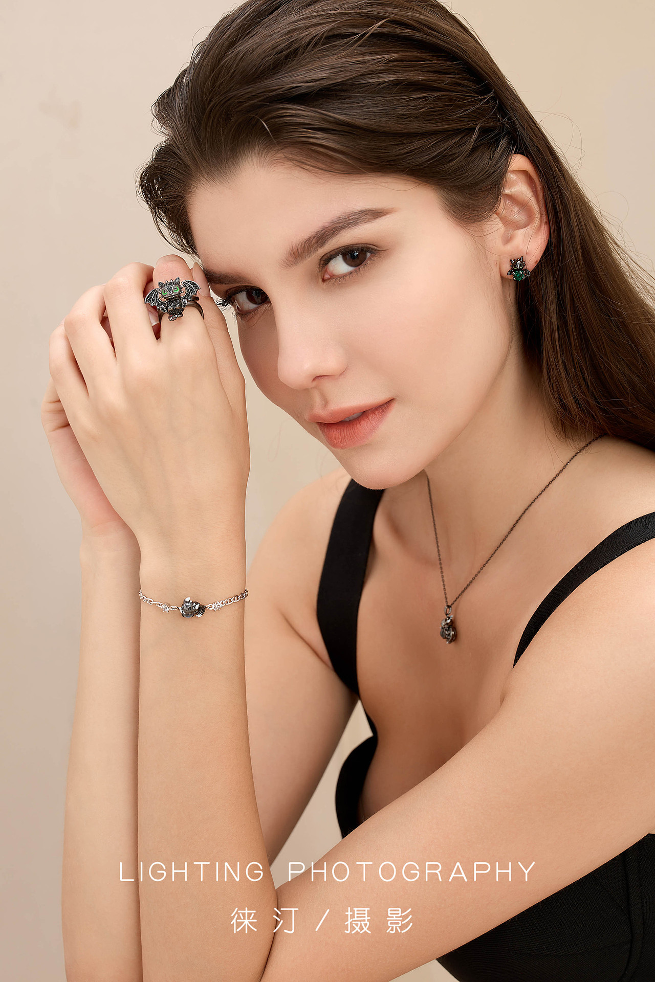 外贸珠宝摄影/首饰男女合拍
