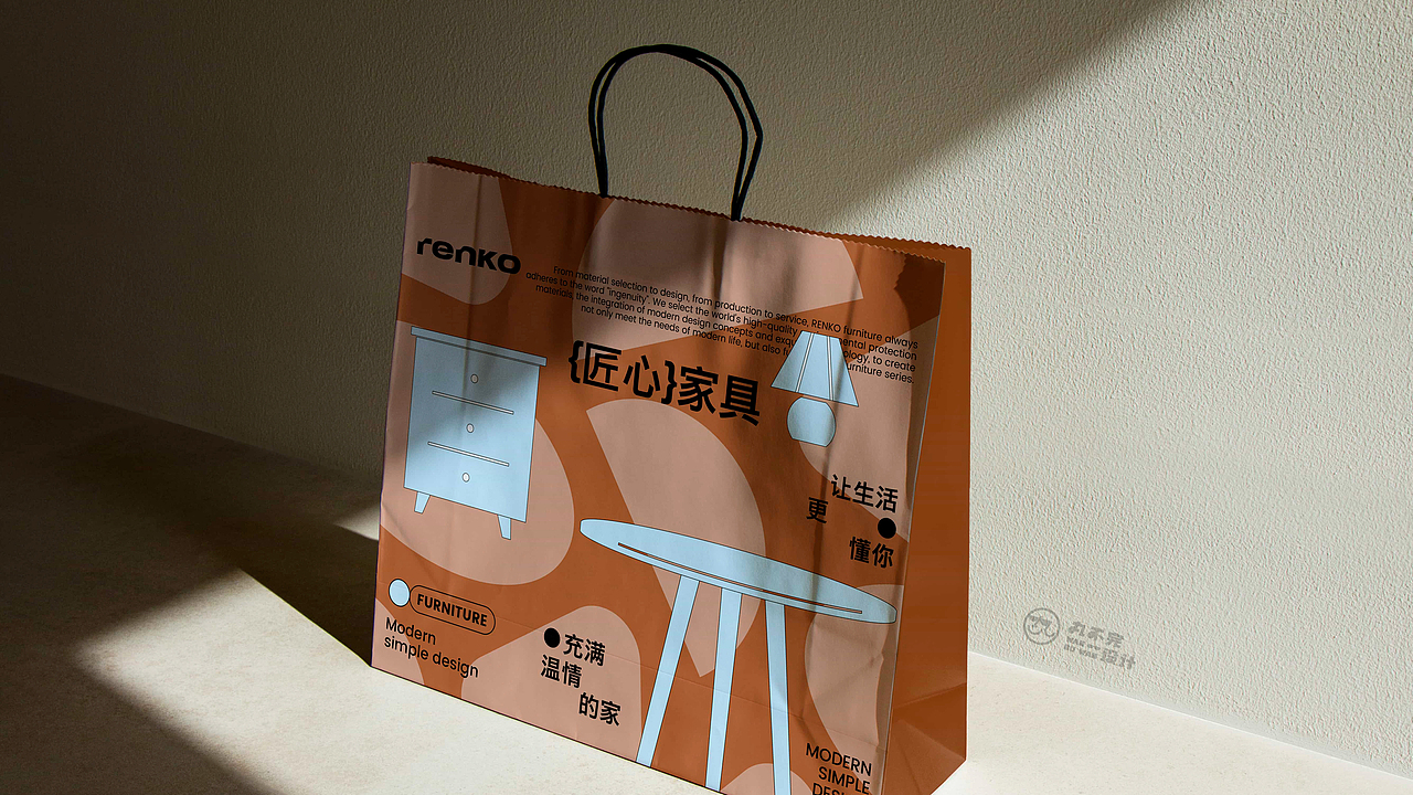 RENKO | 家具品牌视觉设计(图ZMzc5ODAzMTY4) - 品牌 - 站酷设计师旋转的丸子原创素材 - 站酷ZCOOL