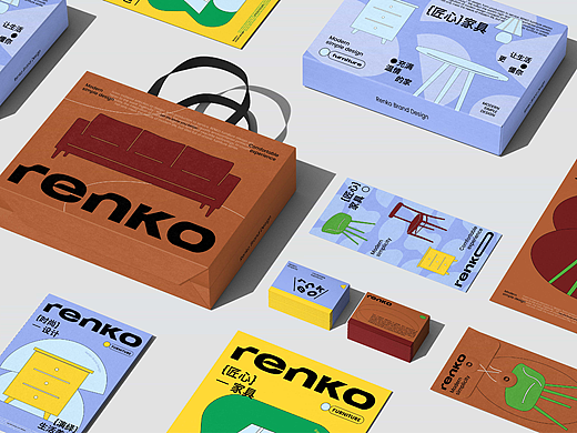 RENKO | 家具品牌视觉设计
