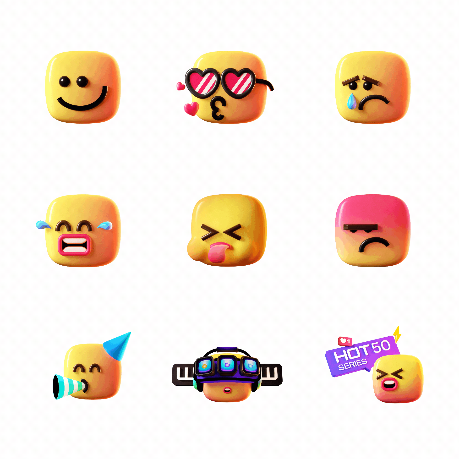 Infinix&必和视频丨Infinix HOMOJI 表情包动画（图ZMzc5ODA5Mzc2） - 其他三维 - 站酷设计师必和视频原创素材 - 站酷ZCOOL