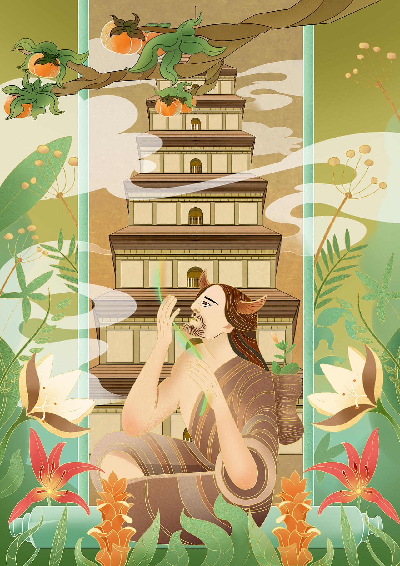 霜降（图ZMzc5ODA5NzQw） - 商业插画 - 站酷设计师跟她说原创素材 - 站酷ZCOOL