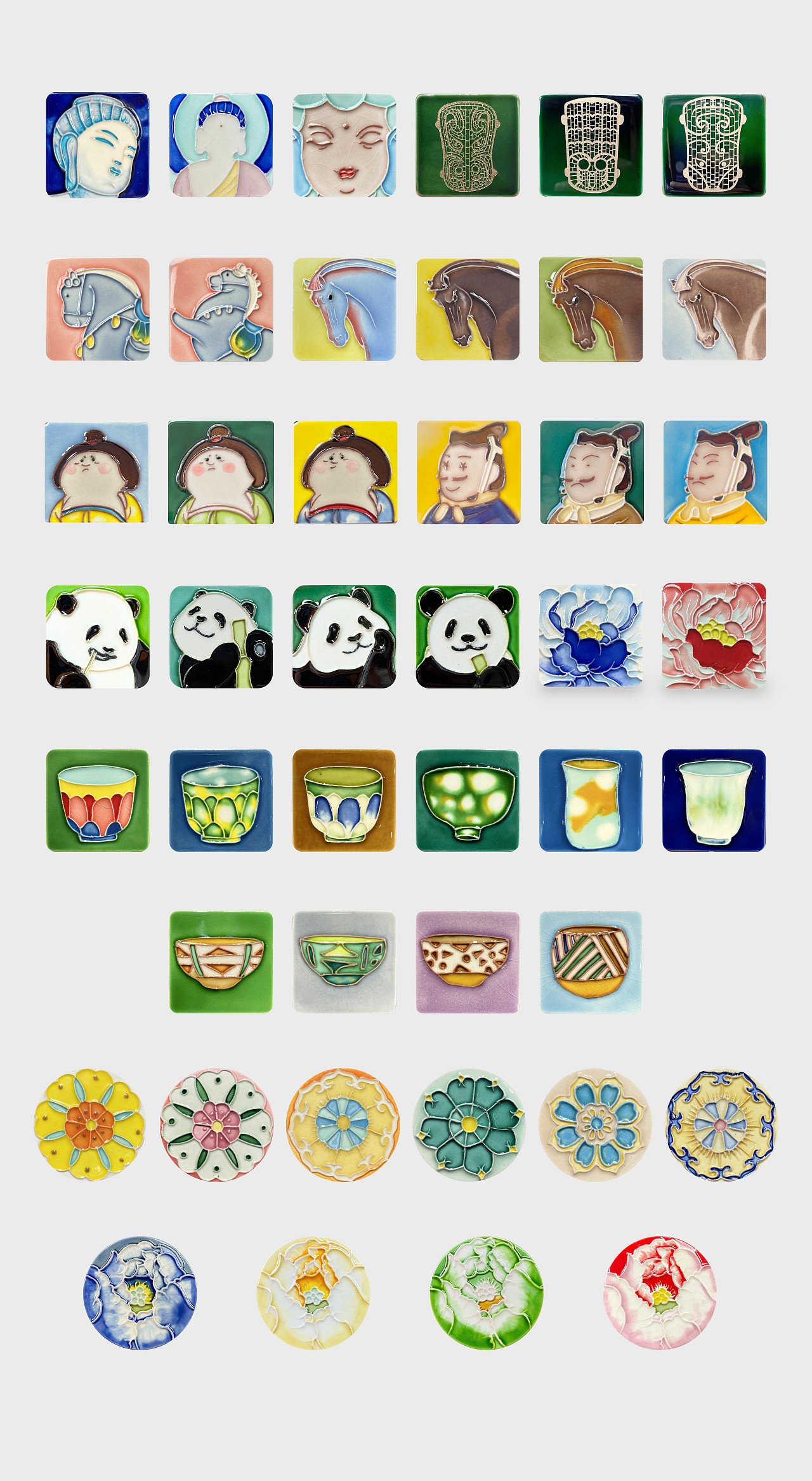 【DCDL】2024洛阳非遗唐三彩壁画烧制技艺文创产品合集（图ZMzc5ODEwNTY0） - 工艺品设计 - 站酷设计师電草毒榴原创素材 - 站酷ZCOOL