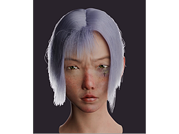 以神之名，使用Blender,SP制作,在Davinci進行后期合成