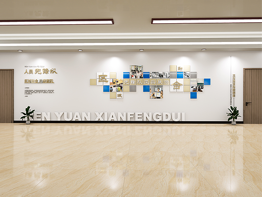 C4D&D5渲染器学习之社区文化墙