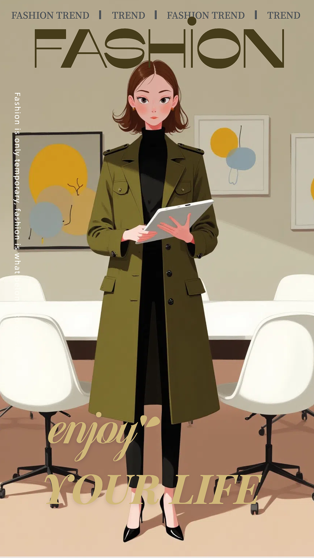 时尚杂志封面（图ZMzc5ODE3NDUy） - AI作品 - 站酷设计师萌熊Bear原创素材 - 站酷ZCOOL