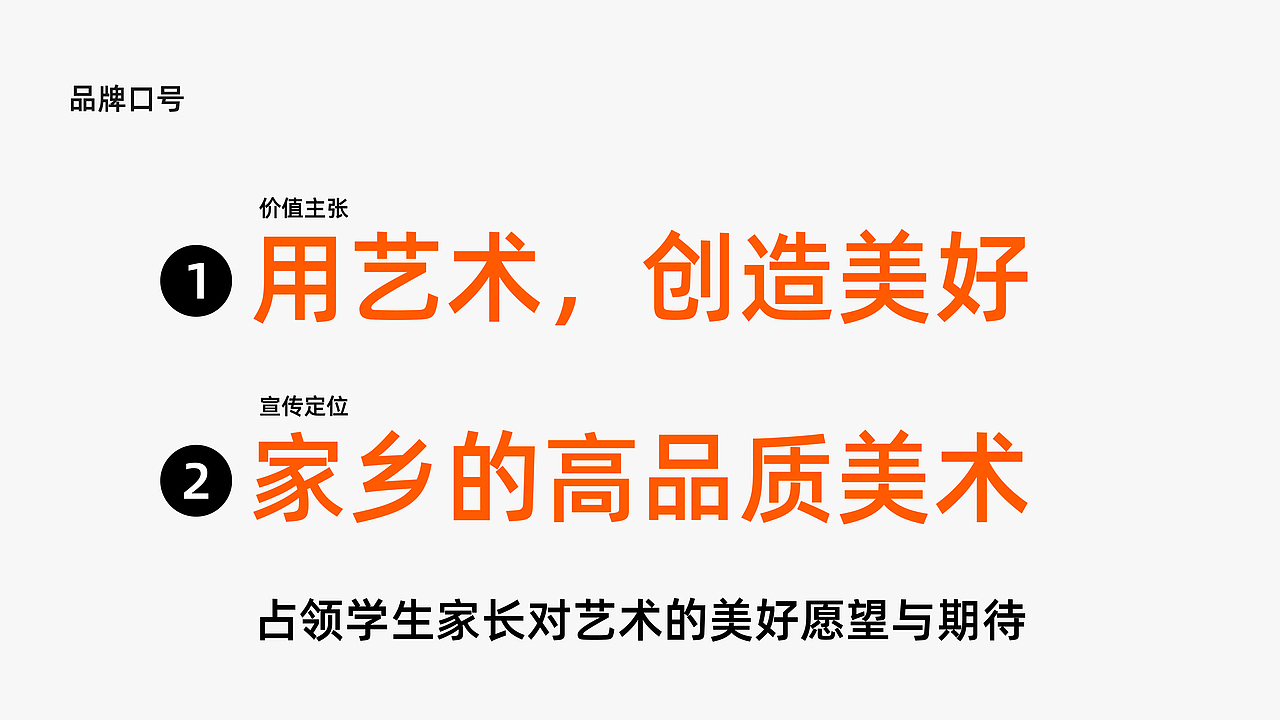 一方少儿艺术培训学校品牌设计