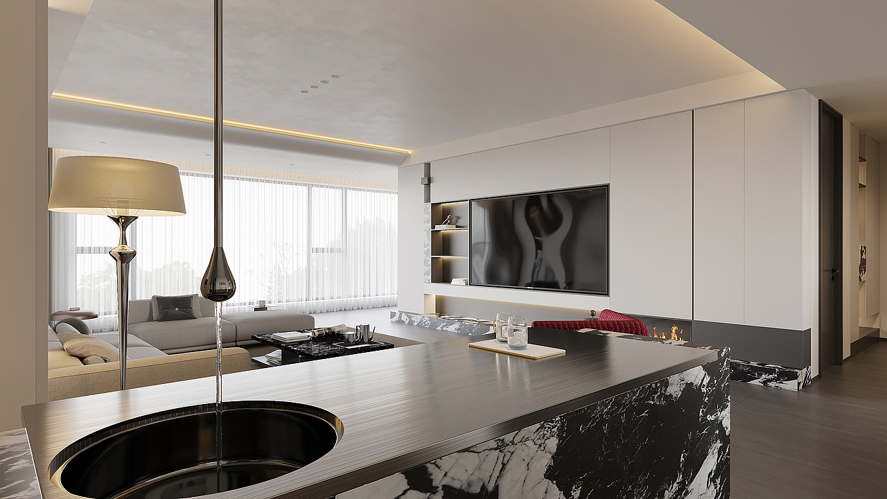 近期渲染|现代极简