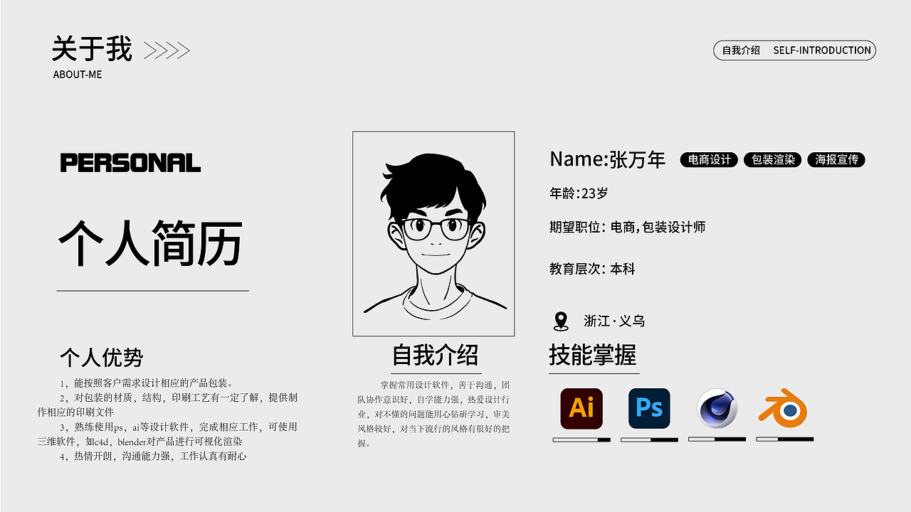 2024个人求职作品集 —— Design By Snake Soul