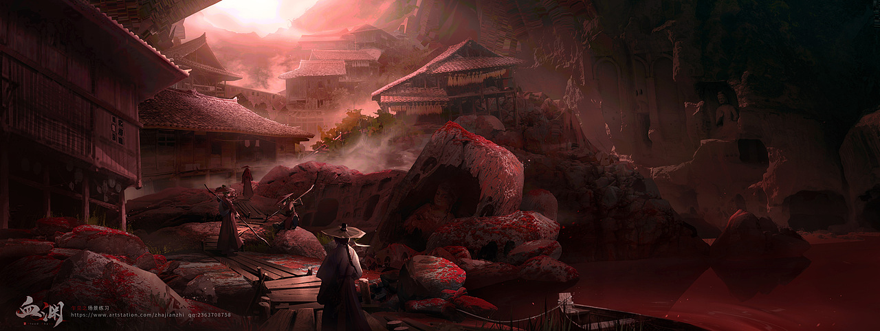 血渊（图ZMzc5ODMzODQ4） - 概念设定 - 站酷设计师乍见之原创素材 - 站酷ZCOOL