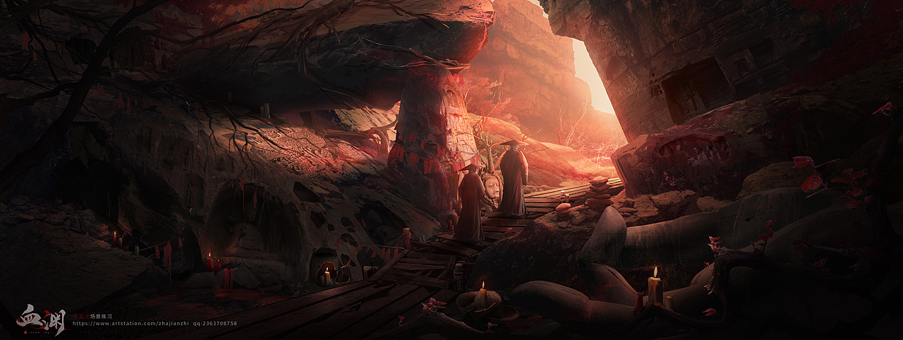 血渊（图ZMzc5ODMzODUy） - 概念设定 - 站酷设计师乍见之原创素材 - 站酷ZCOOL