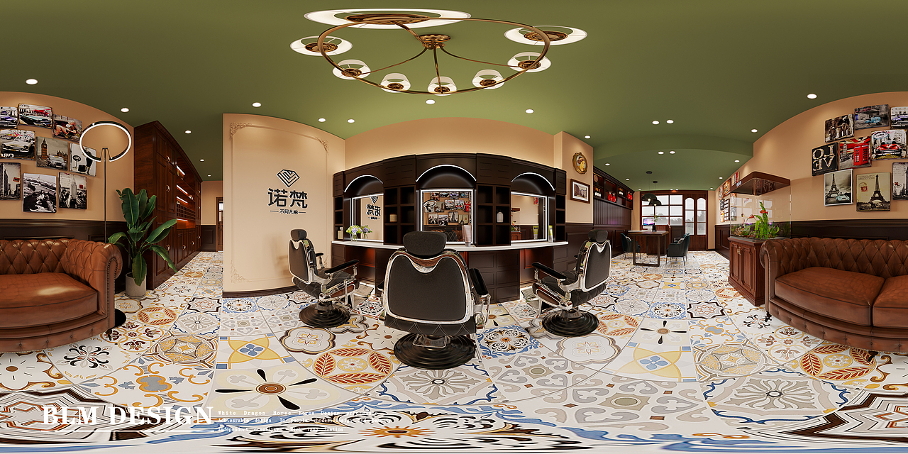 理发店设计案例