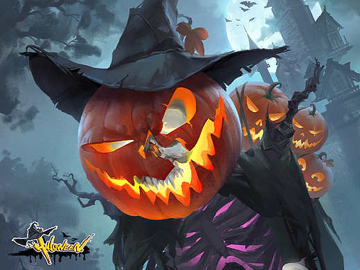万圣节插画🎃Halloween