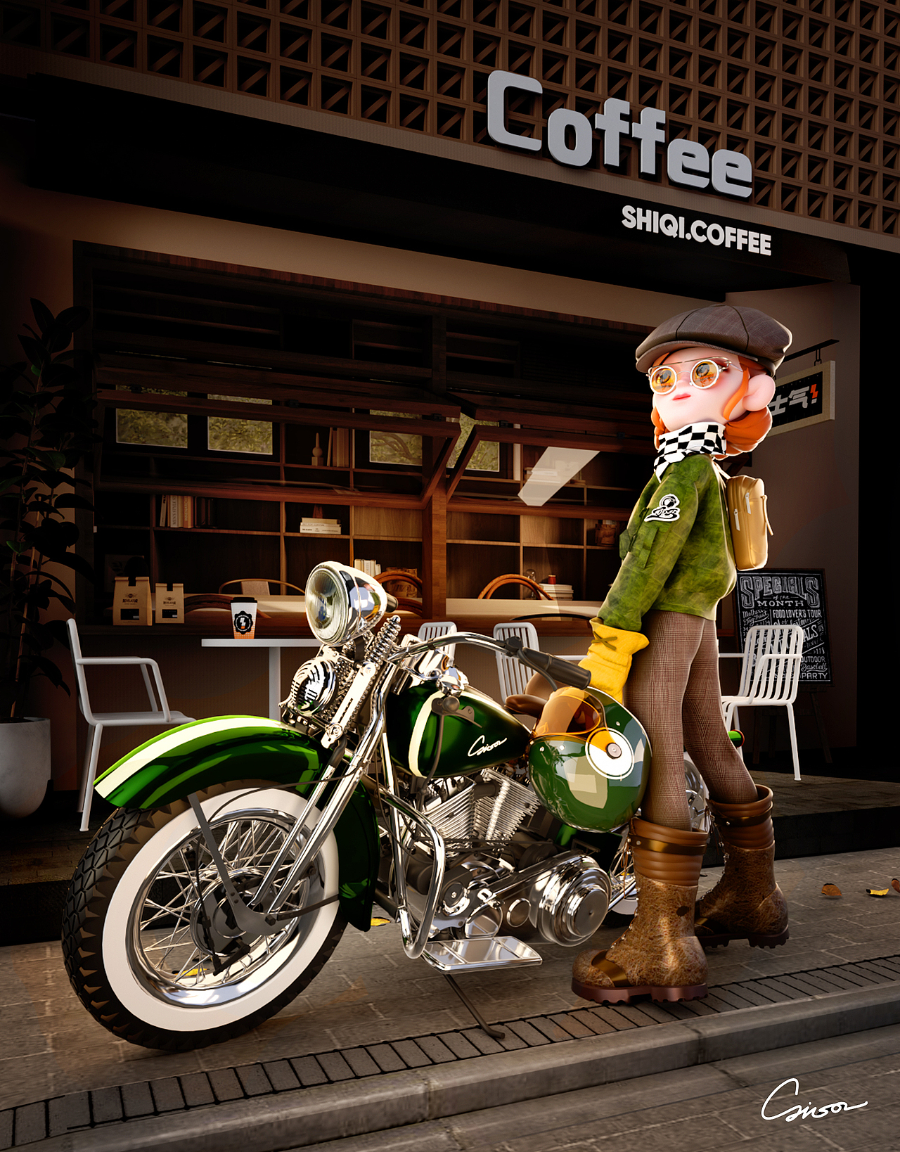 C4d設(shè)計(jì)|運(yùn)營(yíng)活動(dòng)設(shè)計(jì)|場(chǎng)景建模|士氣潮人飛馳計(jì)劃（圖ZMzc5ODQ0OTE2） - 海報(bào) - 站酷設(shè)計(jì)師simson_chen原創(chuàng)素材 - 站酷ZCOOL