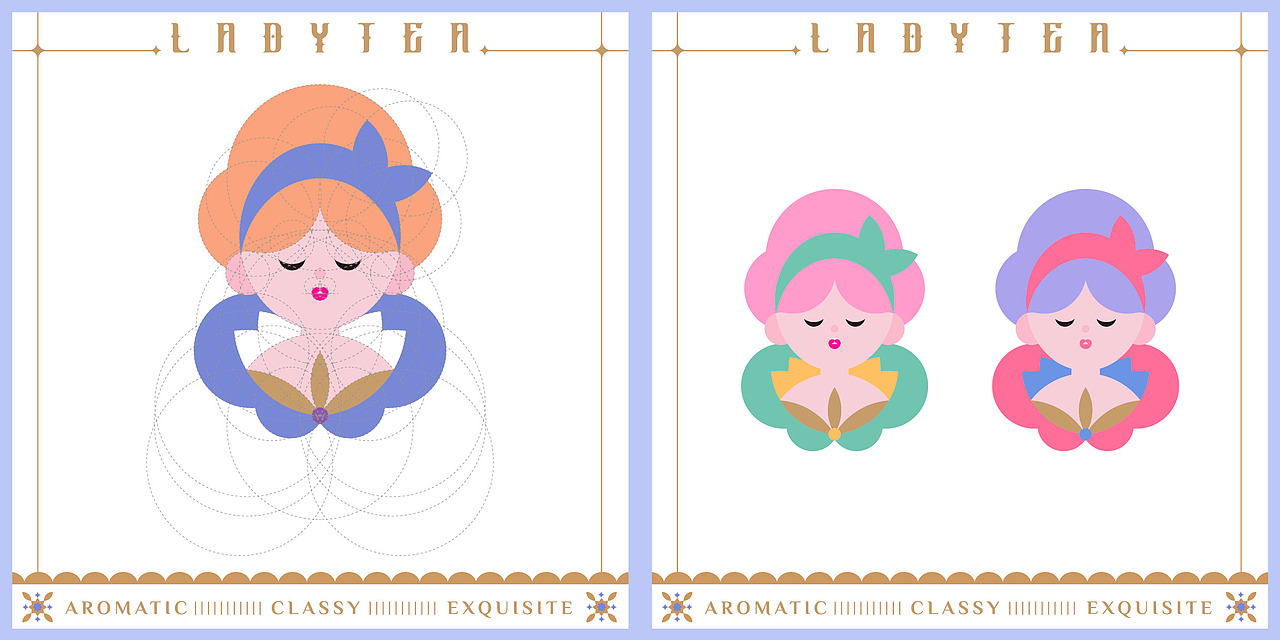 舞茶夫人 LADY TEA（图ZMzc5ODQ1MTUy） - 品牌 - 站酷设计师雪花花xuehuahua原创素材 - 站酷ZCOOL