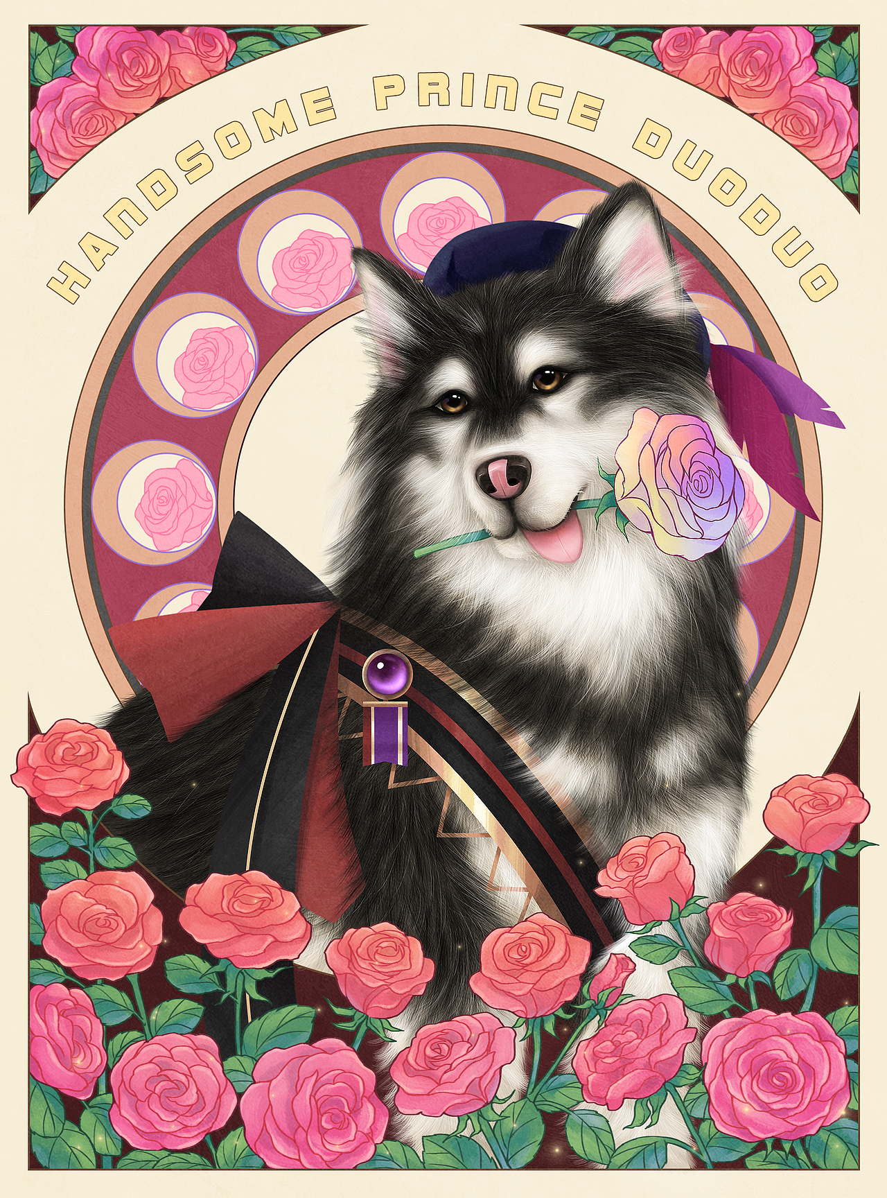 迪奥和他的朋友们（图ZMzc5ODQ2ODIw） - 创作习作 - 站酷设计师氧化不还原原创素材 - 站酷ZCOOL