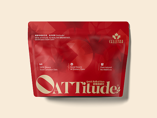 Oatitude加拿大燕麦品牌形象设计/包装设计