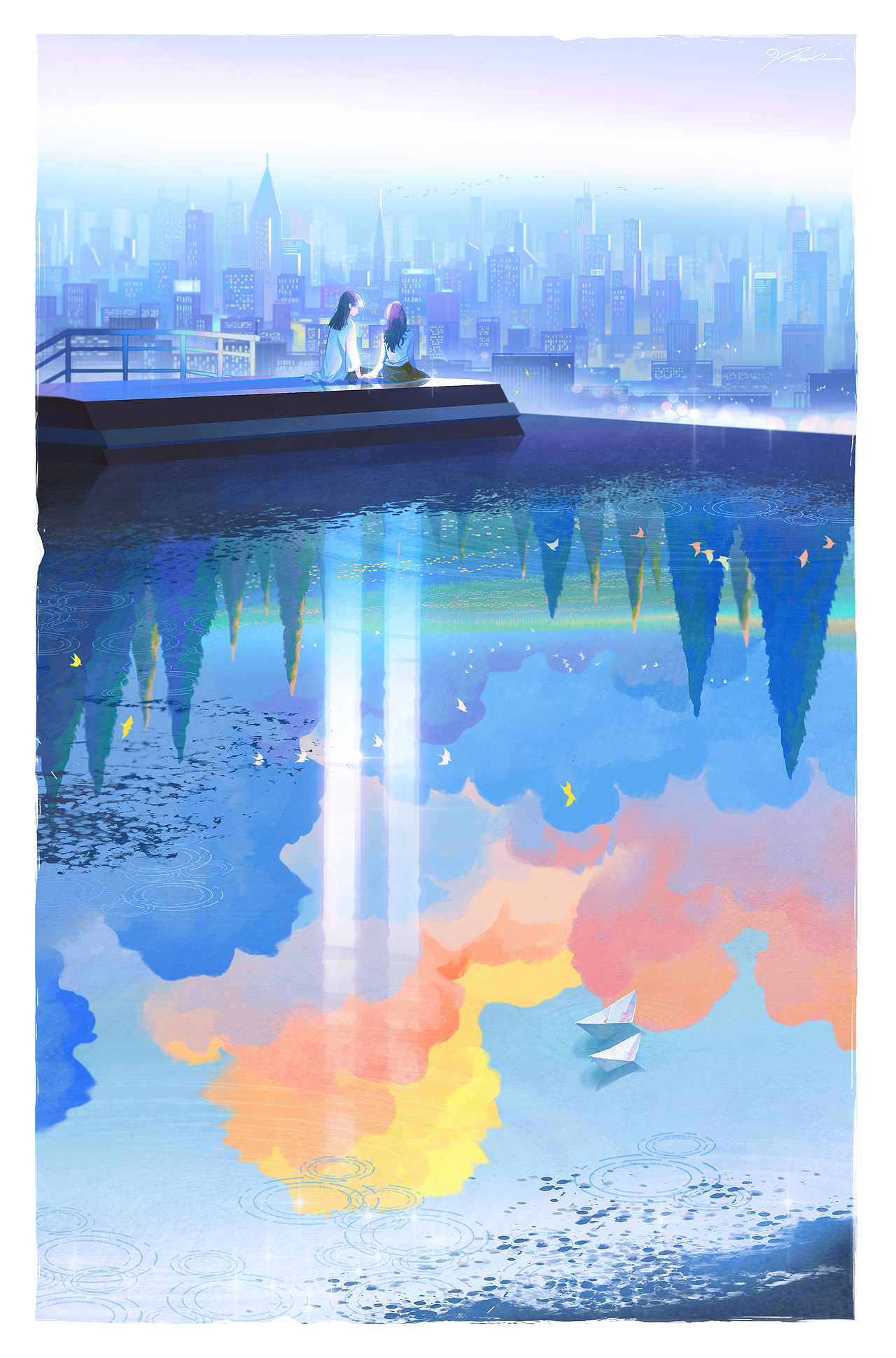 治愈系商业插画稿件分享（图ZMzc5ODYxMjY0） - 商业插画 - 站酷设计师MORNCOLOUR原创素材 - 站酷ZCOOL