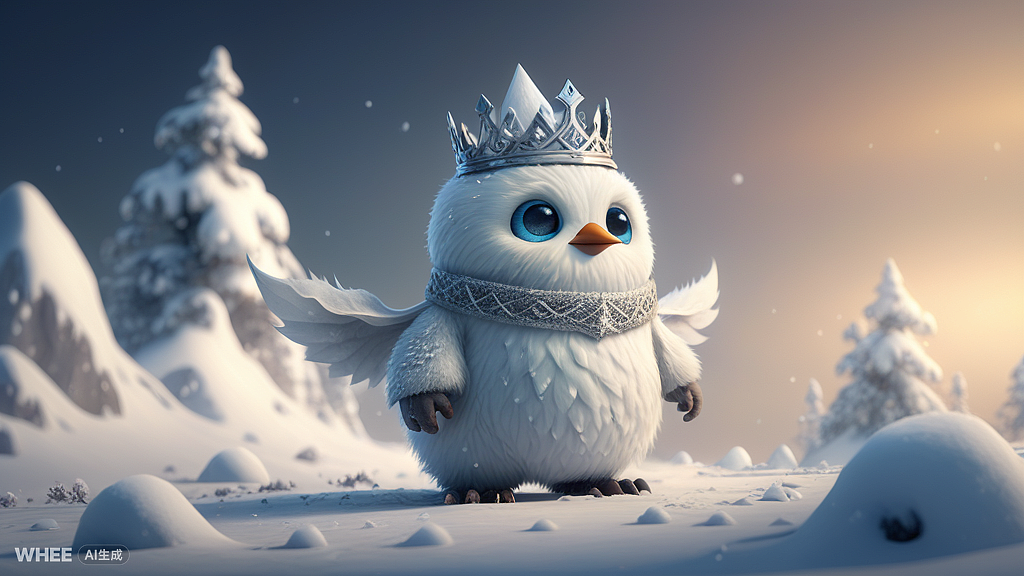 冰雪小精灵（图ZMzc5ODYzNzg0） - AI作品 - 站酷设计师童话趣家原创素材 - 站酷ZCOOL