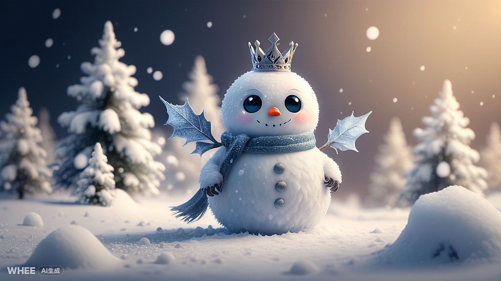 冰雪小精灵（图ZMzc5ODYzNzky） - AI作品 - 站酷设计师童话趣家原创素材 - 站酷ZCOOL