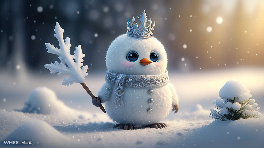 冰雪小精灵（图ZMzc5ODYzODAw） - AI作品 - 站酷设计师童话趣家原创素材 - 站酷ZCOOL