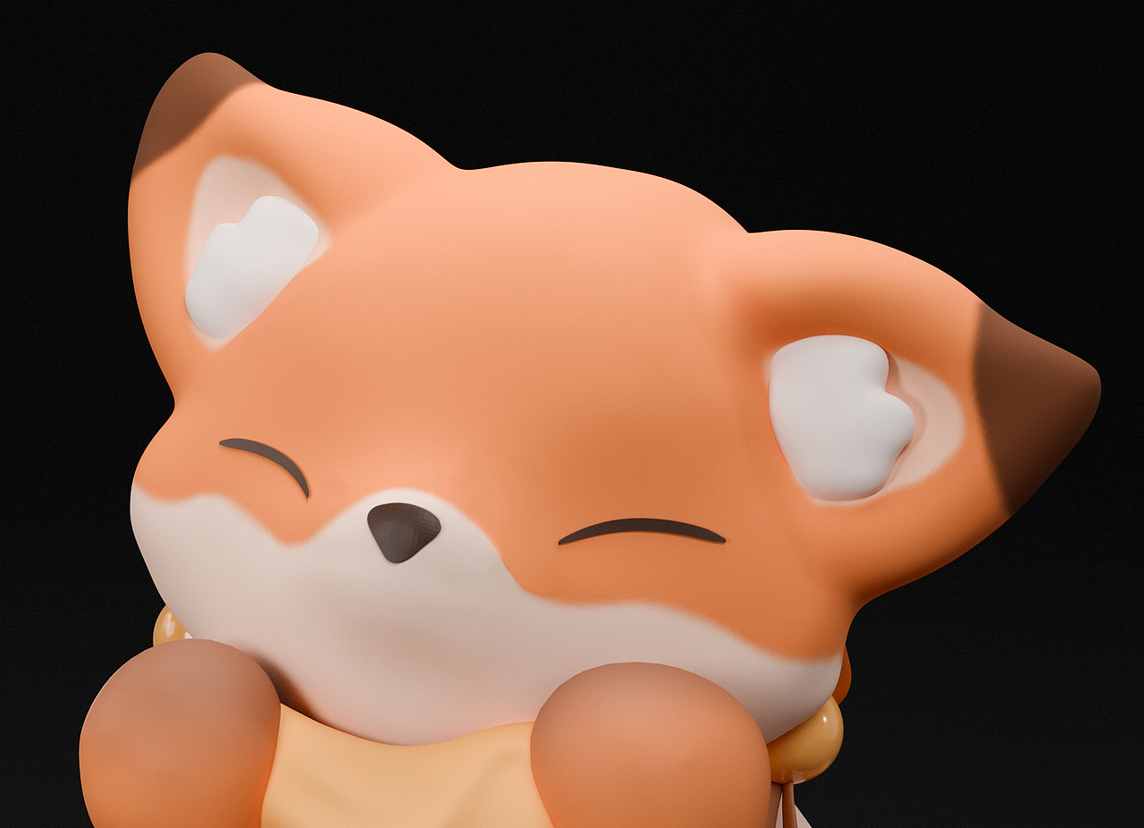 潮玩IP | 面面——动物系列(狐狸)