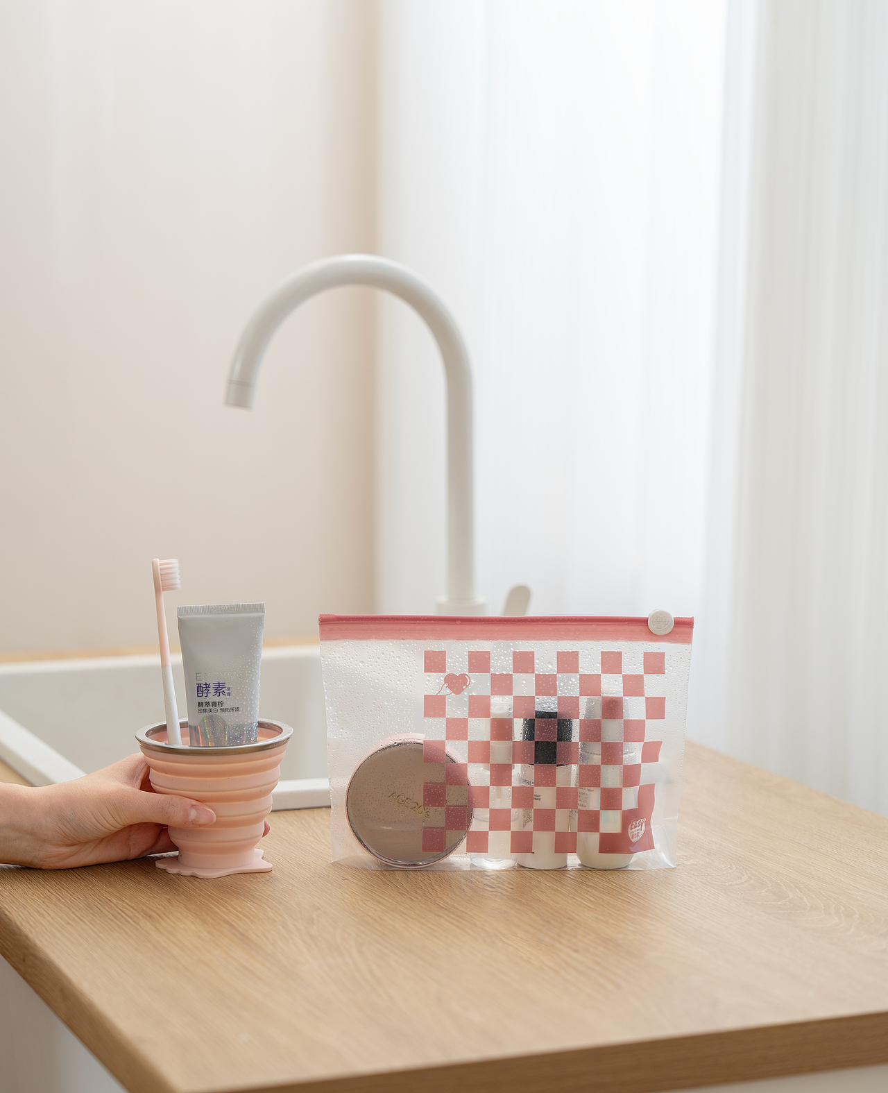 风尚系列密实袋|密封袋|收纳袋|行李箱收纳-创意拍摄