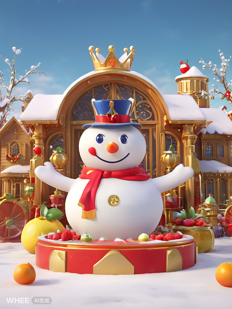 百变雪王之冬日盛宴（图ZMzc5ODcwMzE2） - AI作品 - 站酷设计师莫愚爱吃鱼原创素材 - 站酷ZCOOL