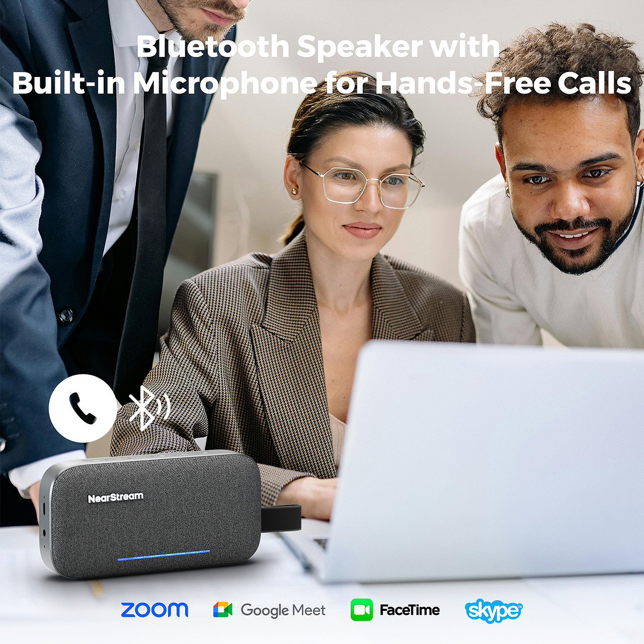 【NearStream 便携式蓝牙音箱 亚马逊套图设计】