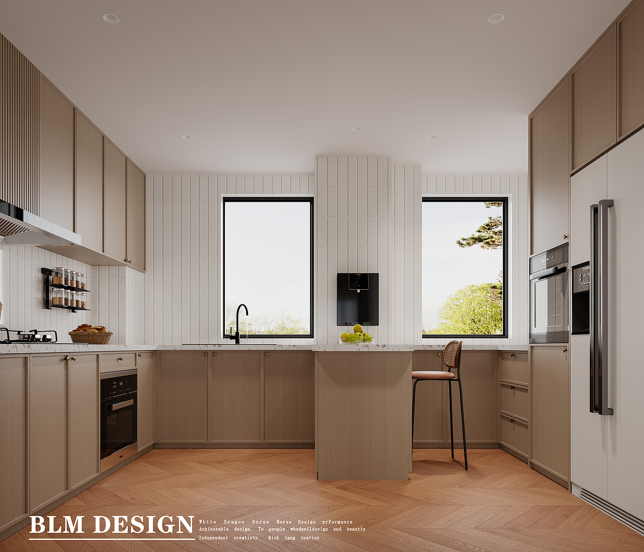 现代原木家装案例