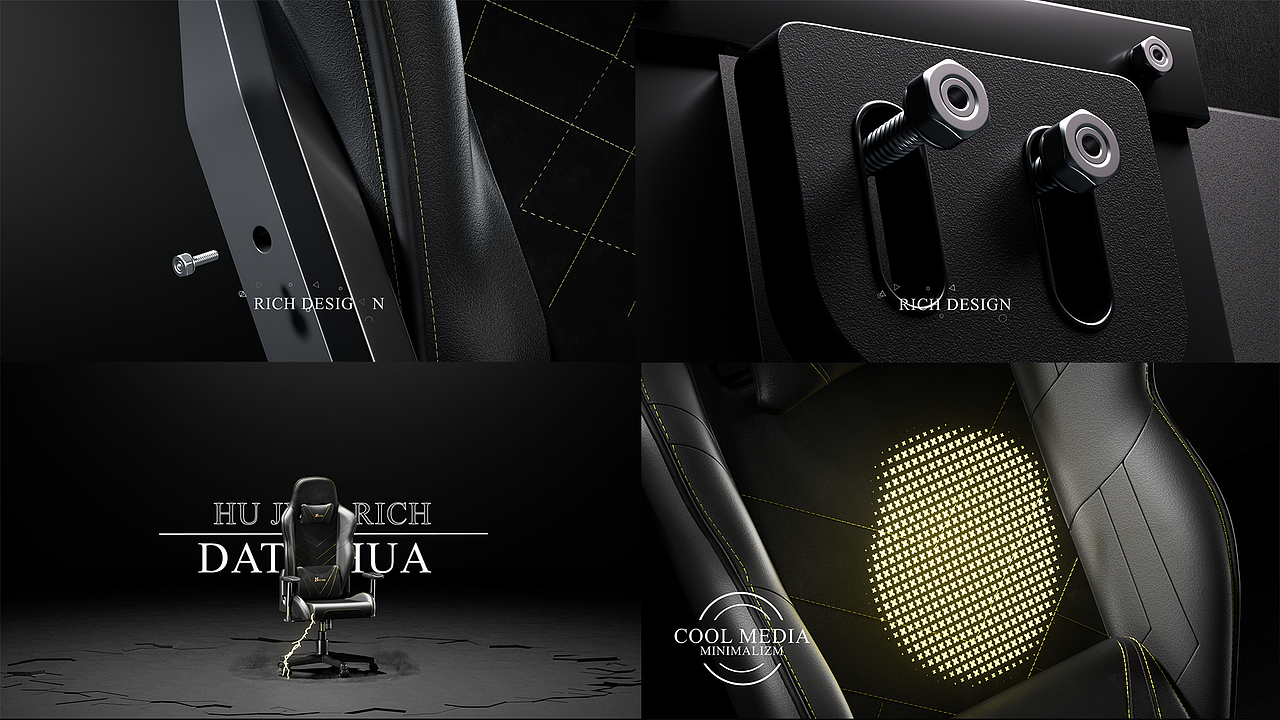 电竞椅动画练习（图ZMzc5ODc2MDEy） - 动画/影视 - 站酷设计师打铁花原创素材 - 站酷ZCOOL