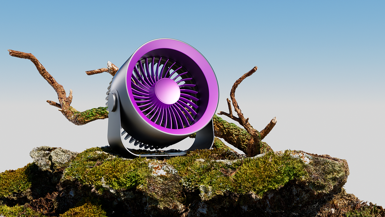 爆款桌面小风扇-2