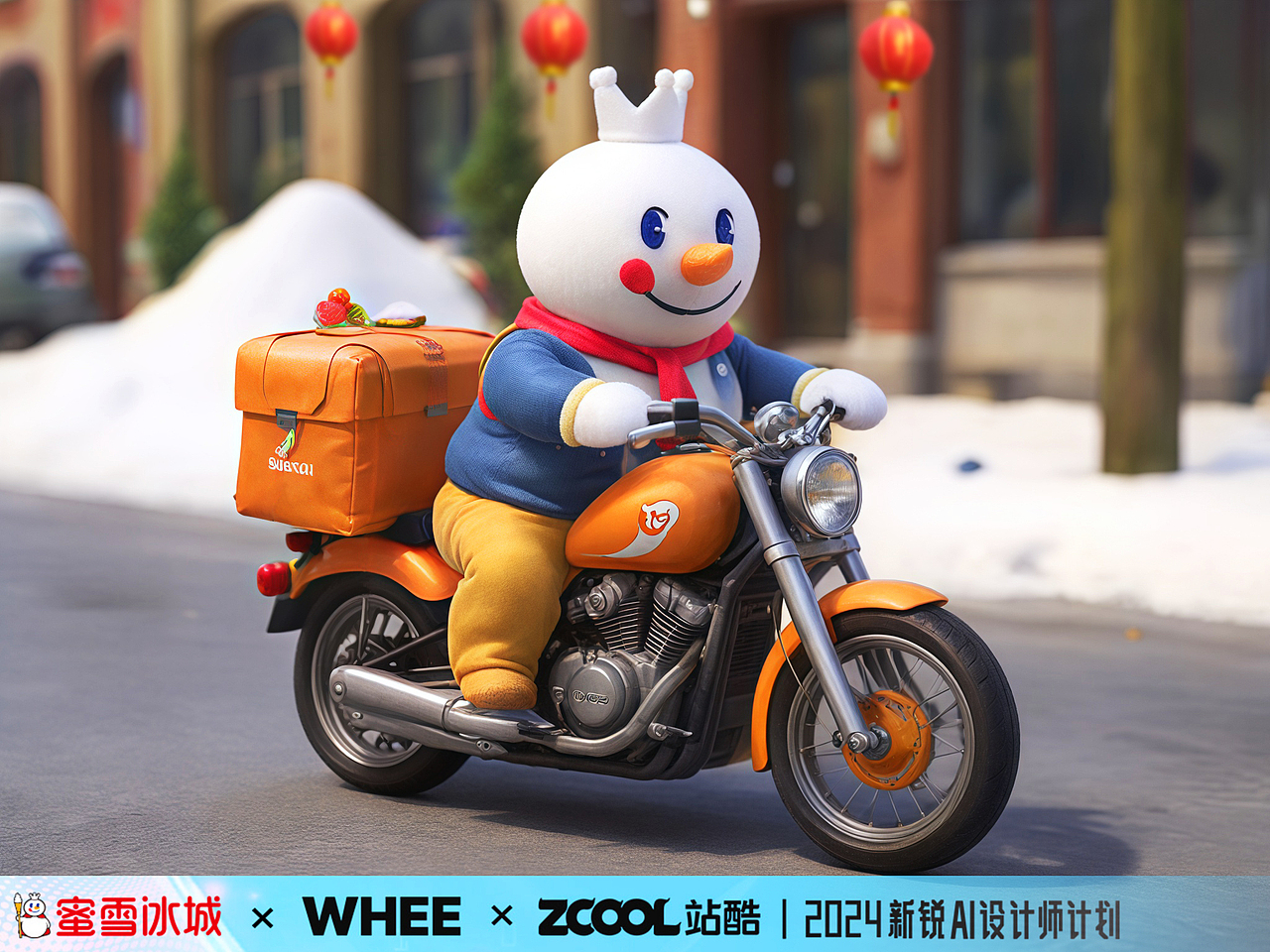 不藏了，雪王的N种身份（图ZMzc5ODkzOTMy） - AI作品 - 站酷设计师Z33463154原创素材 - 站酷ZCOOL