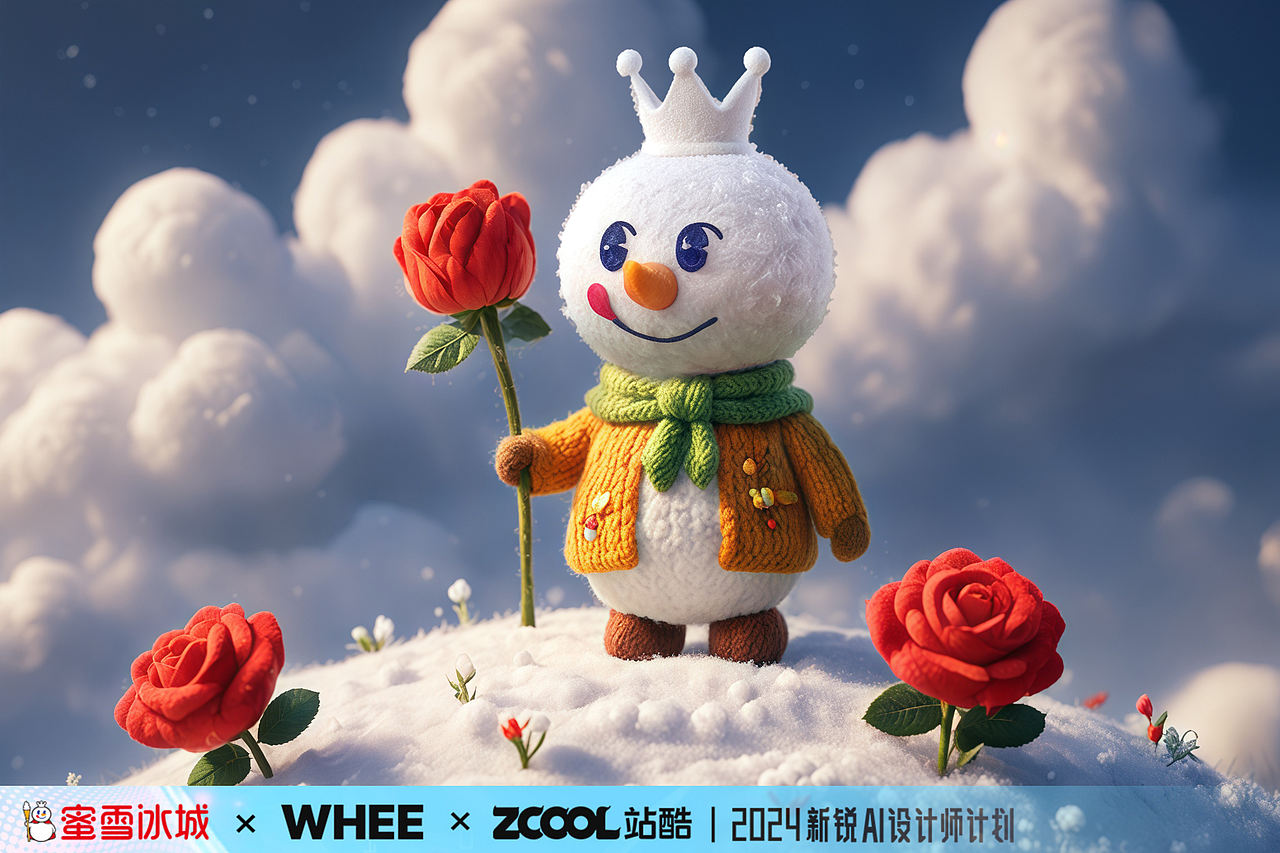 不藏了，雪王的N种身份（图ZMzc5ODkzOTM2） - AI作品 - 站酷设计师Z33463154原创素材 - 站酷ZCOOL