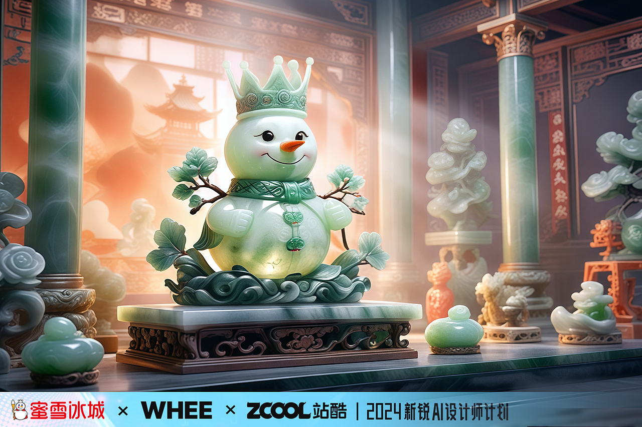 不藏了，雪王的N种身份（图ZMzc5ODkzOTI4） - AI作品 - 站酷设计师Z33463154原创素材 - 站酷ZCOOL