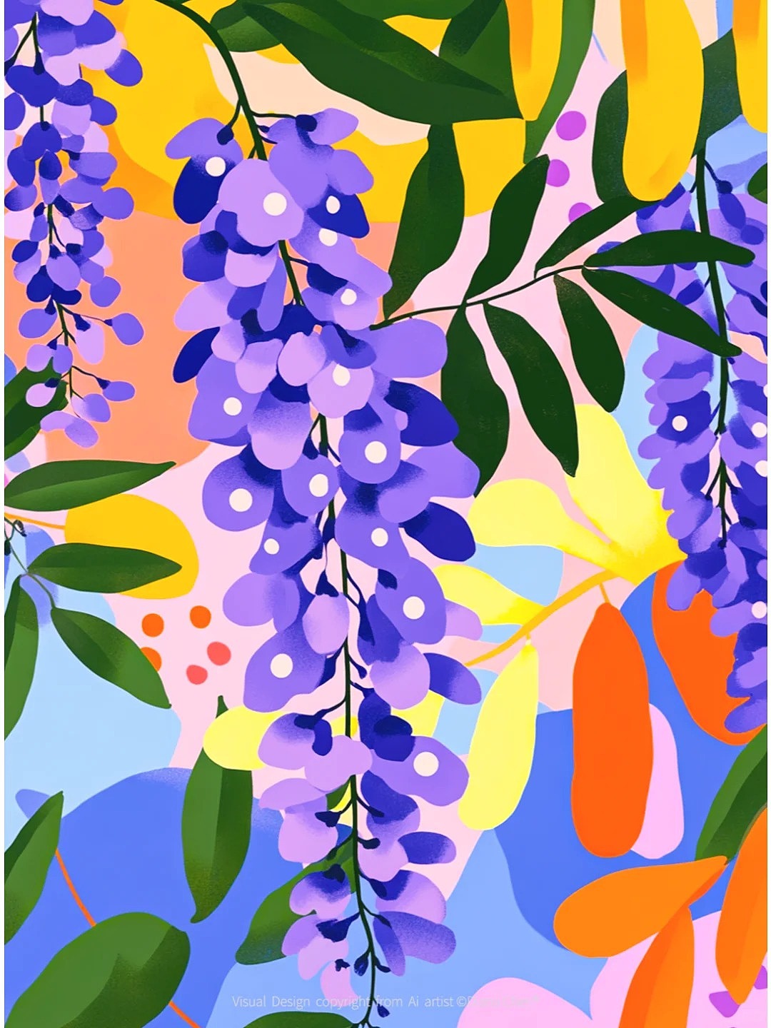 AI的画笔:重塑秋日花卉的极简之美🌸