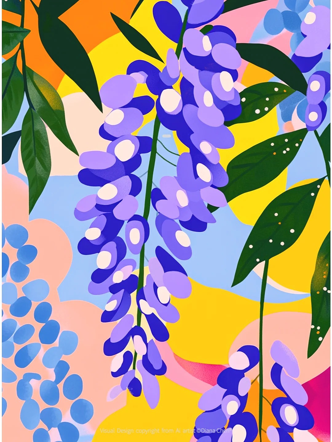 AI的画笔:重塑秋日花卉的极简之美🌸