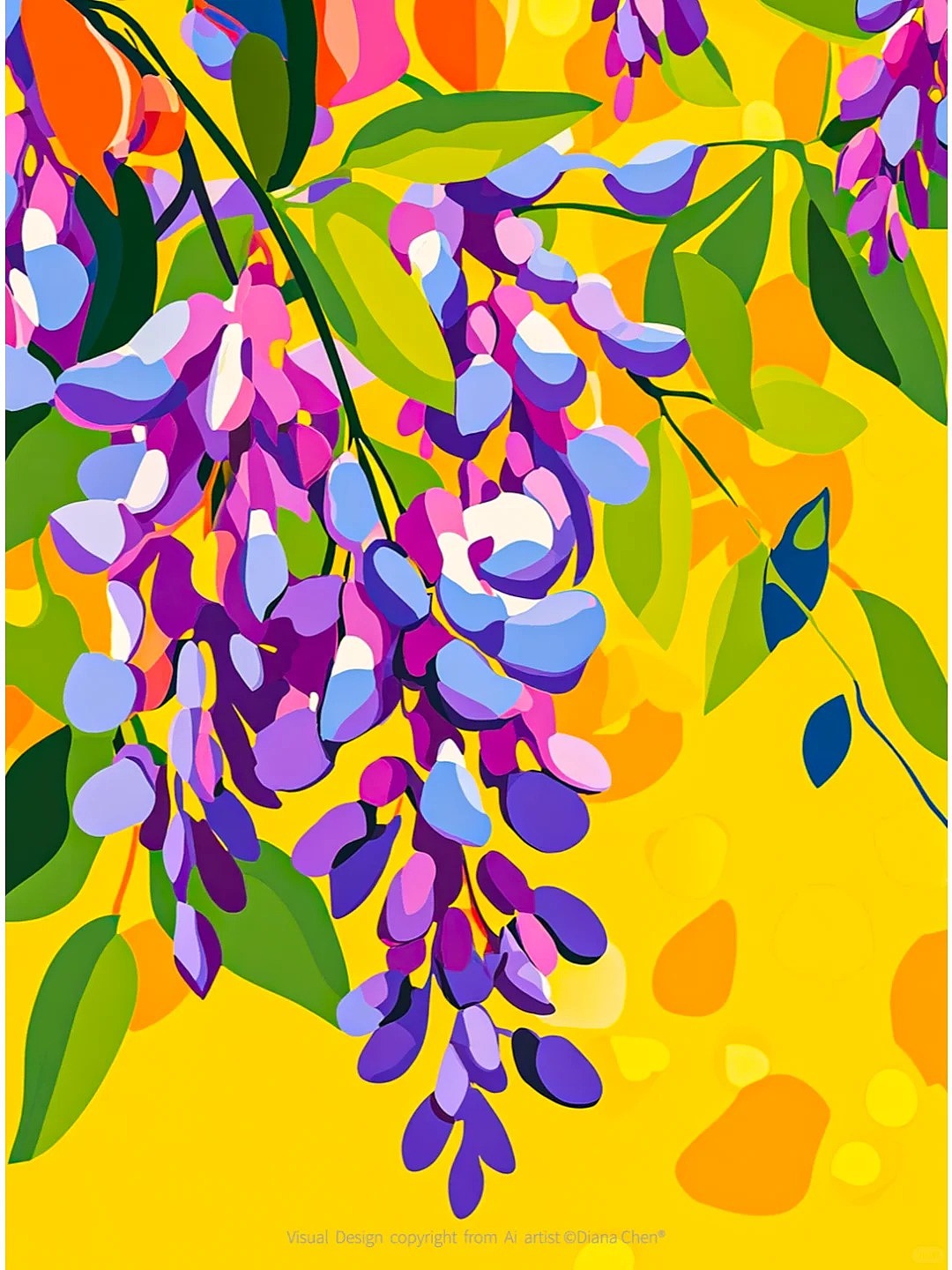 AI的画笔:重塑秋日花卉的极简之美🌸