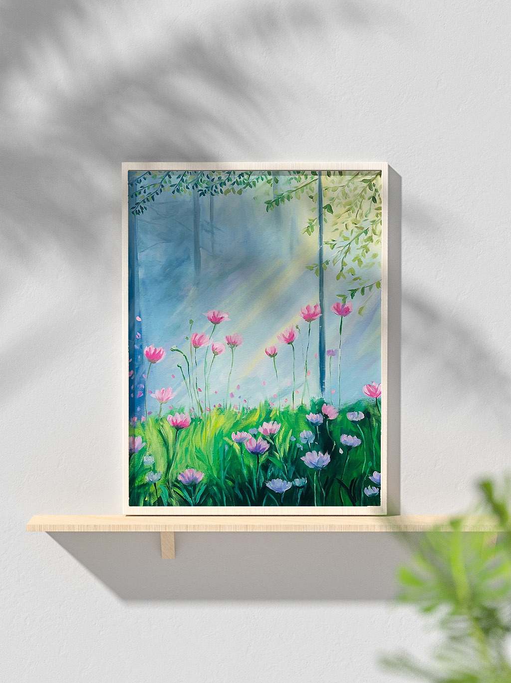 油画【桑格花】（图ZMzc5OTA4MTA0） - 绘画 - 站酷设计师彼岸花193原创素材 - 站酷ZCOOL