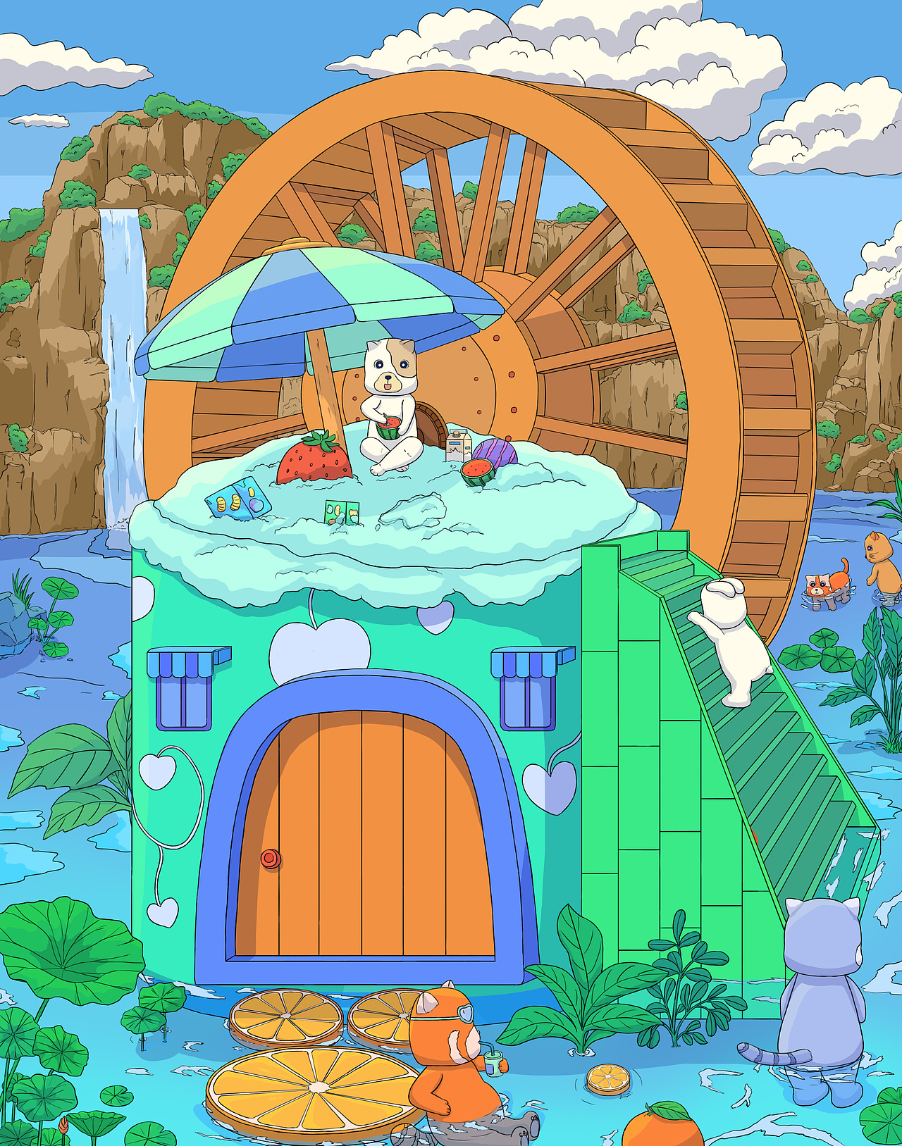 系列插画第二弹（图ZMzc5OTEyMTQ0） - 儿童插画 - 站酷设计师插画师熊小新原创素材 - 站酷ZCOOL