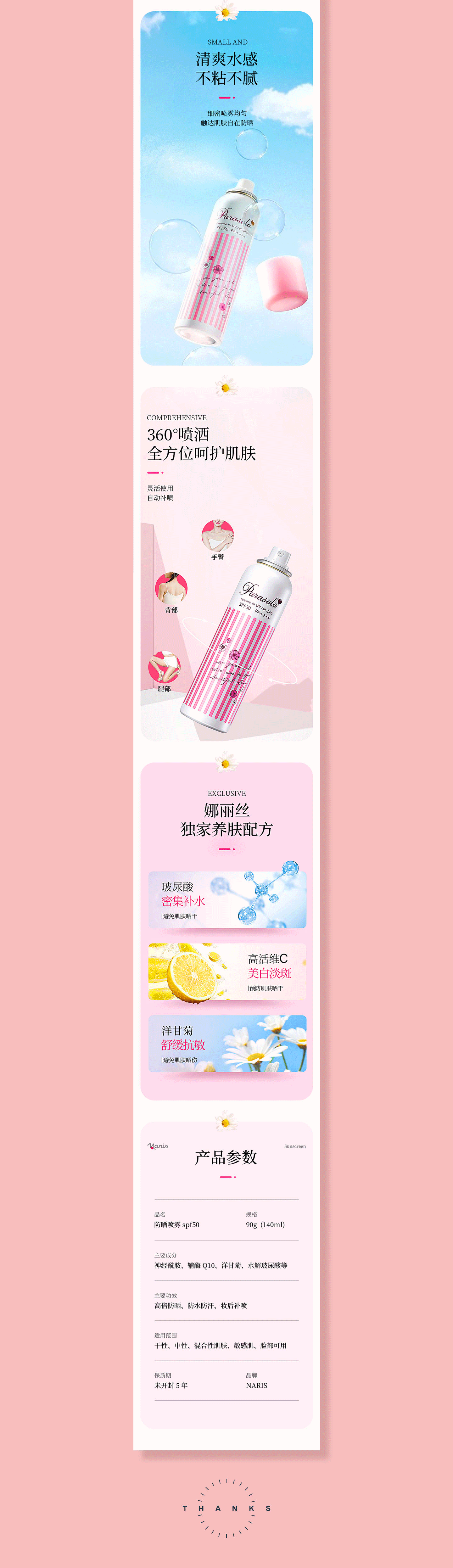 防晒霜详情页设计（图ZMzc5OTE3OTU2） - 电商 - 站酷设计师秋霜鱼原创素材 - 站酷ZCOOL