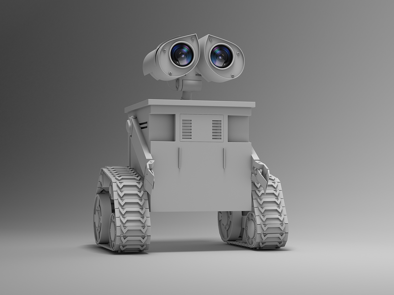 瓦力机器人建模