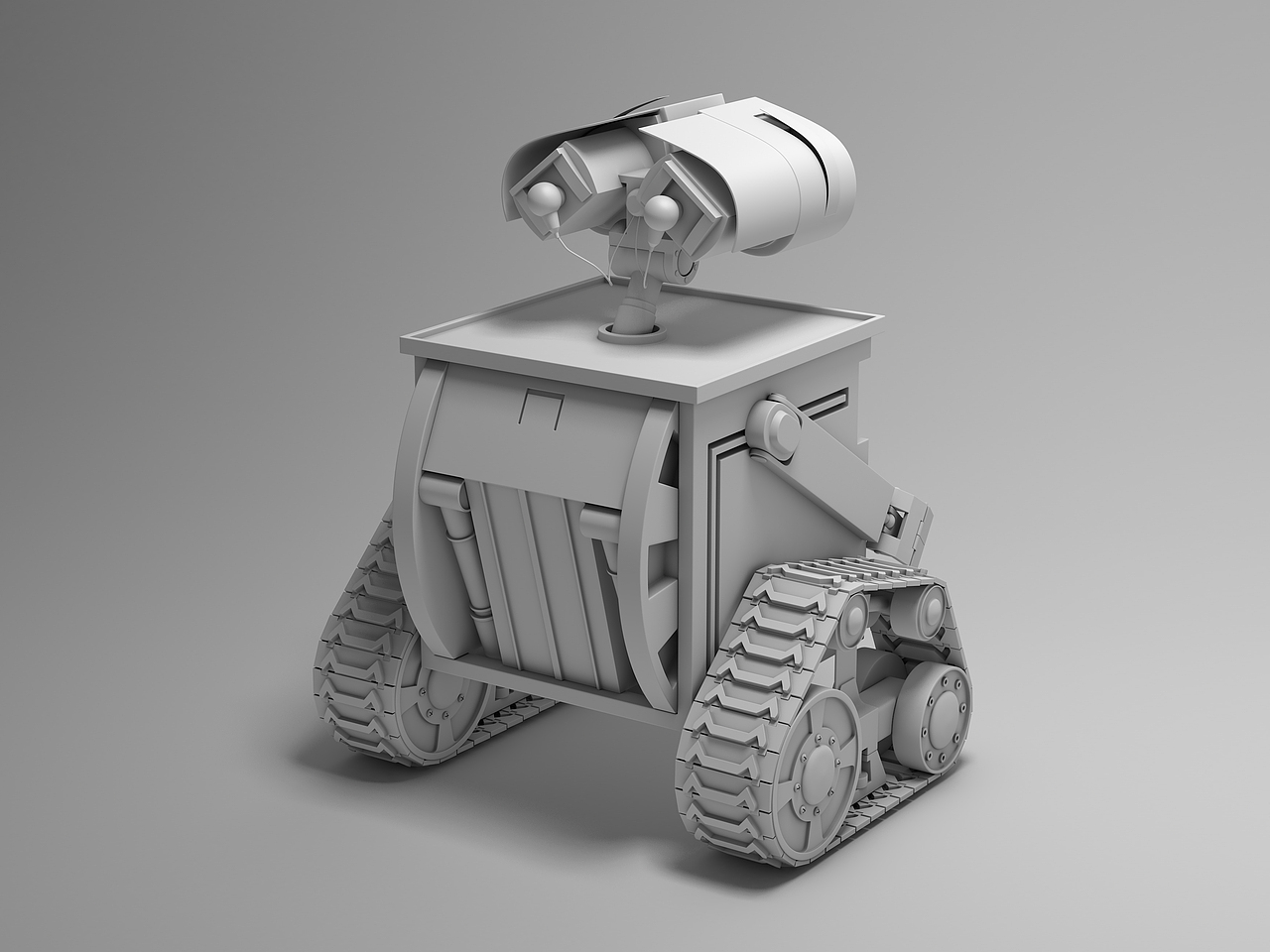 瓦力机器人建模