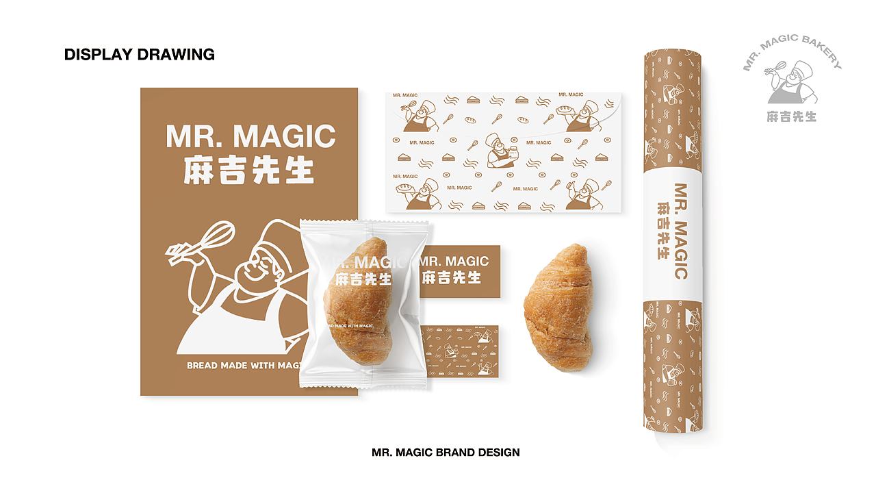 MR.MAGIC BAKERY麻吉先生烘焙品牌设计│【逐浪派对】