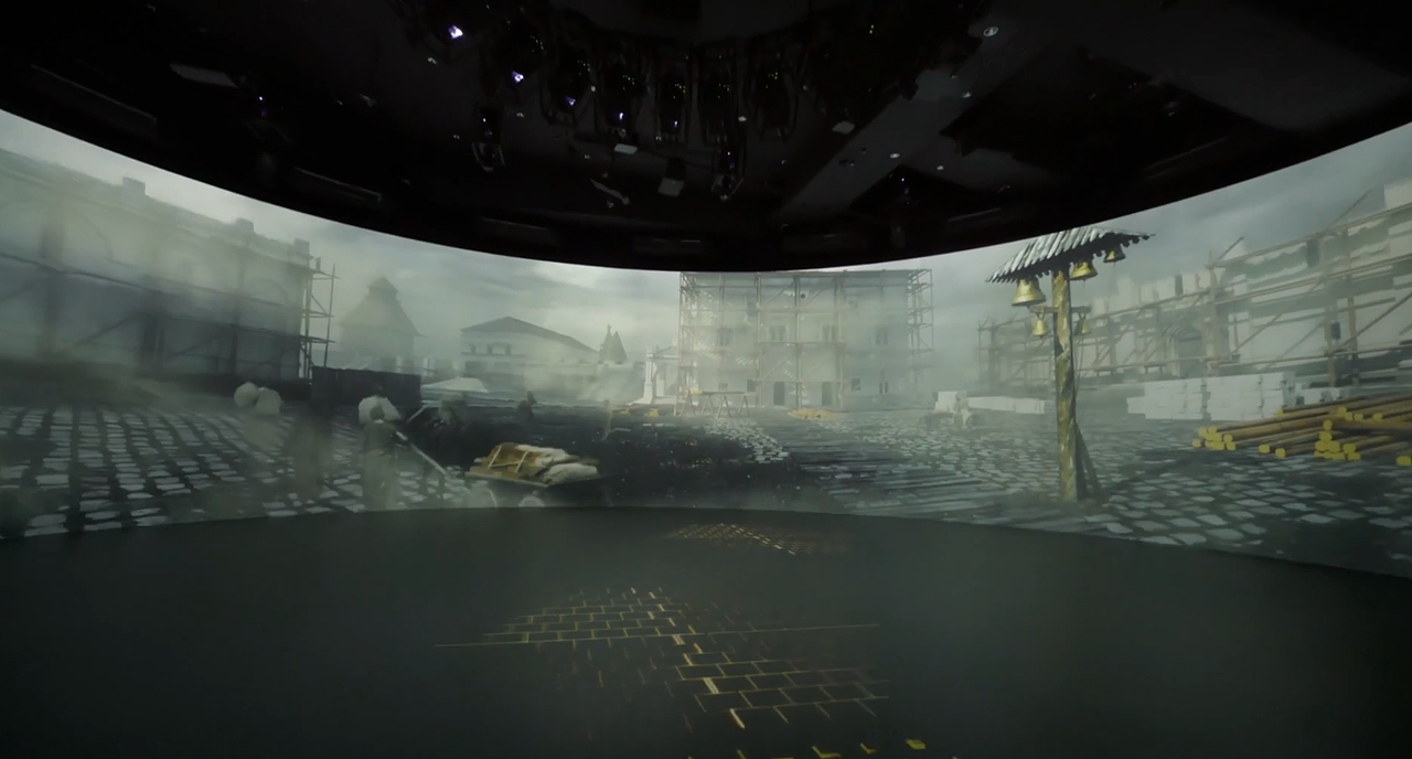 沉浸三维 沉浸式3D影片 展厅三维 展览3D