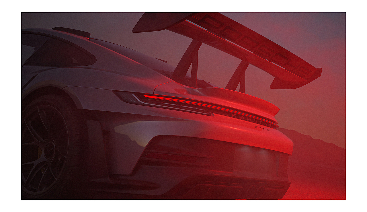 Porsche GT3RS Weissach Packages CGI