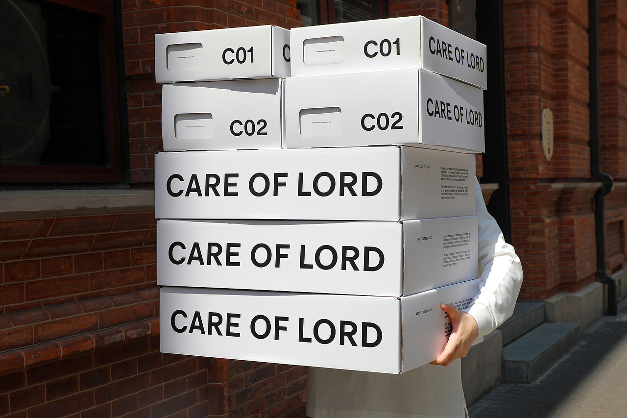 CARE OF LORD Visual Identity and Branded Material