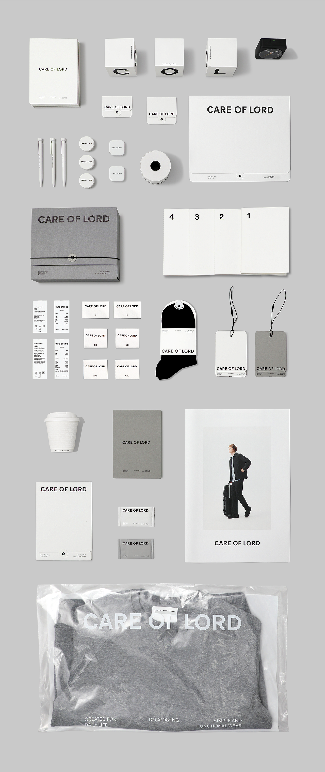 CARE OF LORD Visual Identity and Branded Material