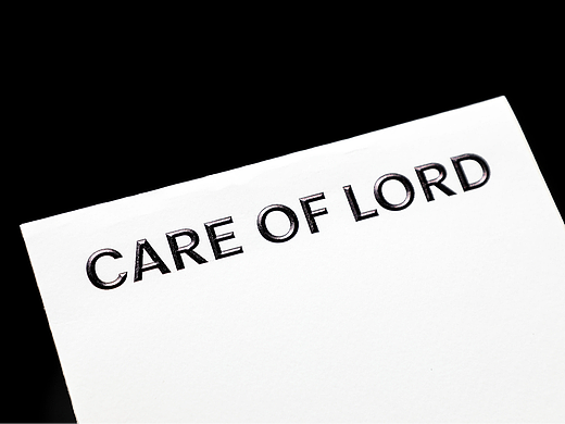 CARE OF LORD Visual Identity and Branded Material