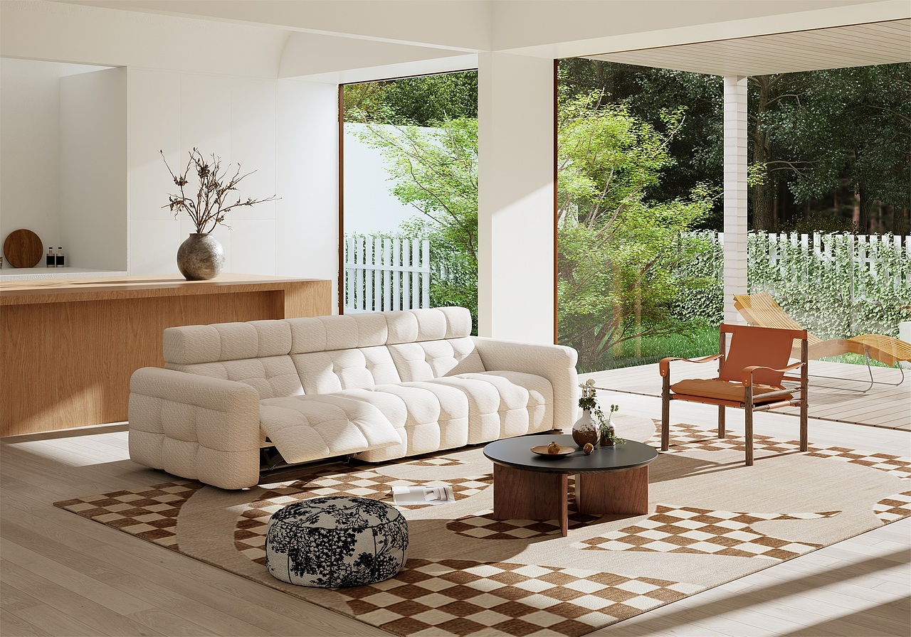 3D建模/渲染~客厅/卧室/餐厅家具产品图册